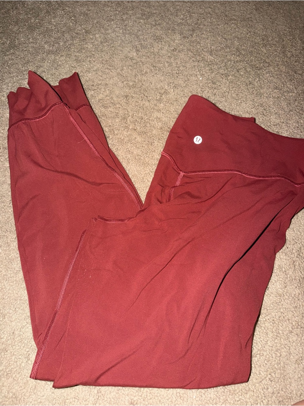lululemon athletica Women's Brick Red joggers